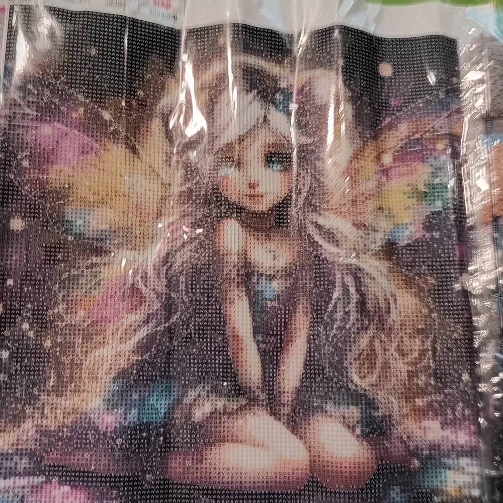 Whimsical Fairy Diamond Paintimg Art Kit 40x40